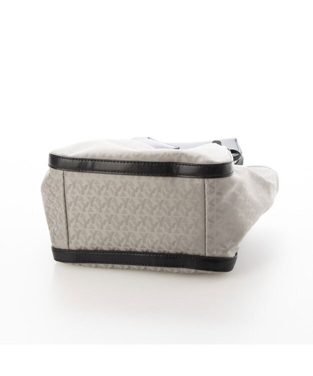 Y'SACCS モノグラム×リサイクルレザー 2WAYミニマムトート グレージュ