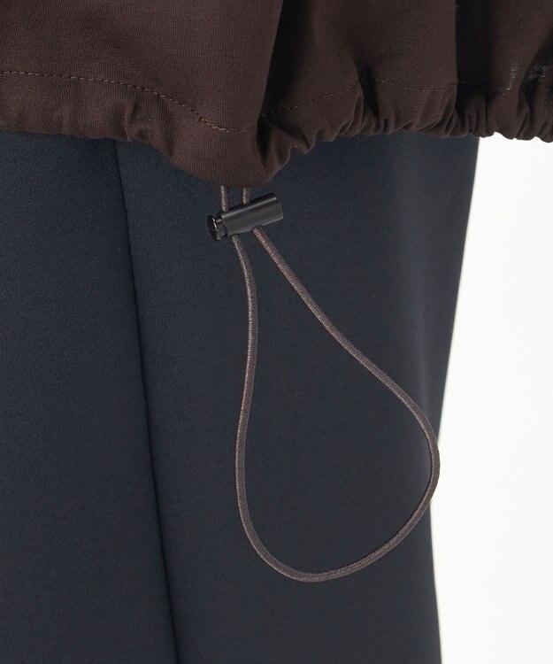 23区 L 【R(アール)】プレミアムコットンジャージー ドロスト カットソー ダークブラウン系