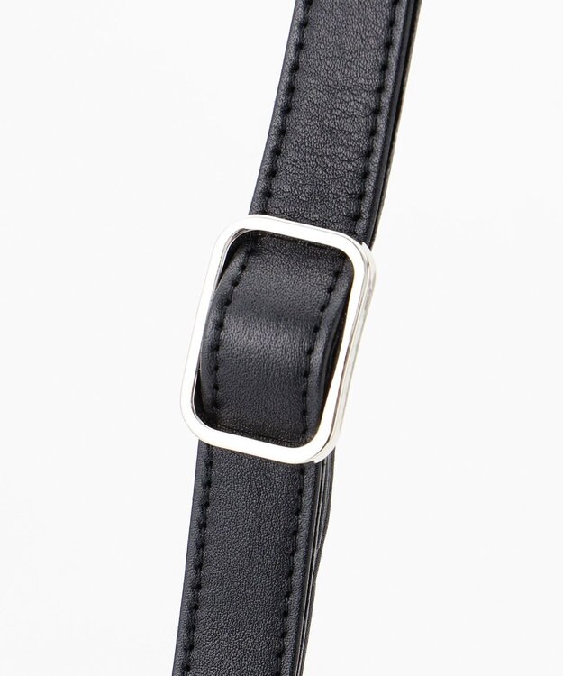 YUSHI 【本革/2way】NUANCE - BOSTON SHOULDER 本革 ボストンショルダー ブラック