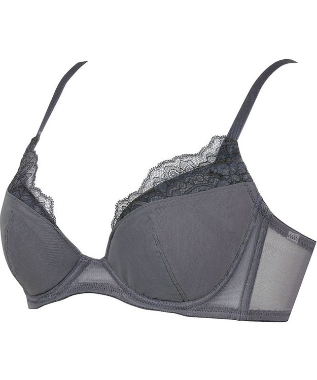 Wing ブラジャー 脇高設計 脇肉・背中すっきり バストふっくら 【脇肉スマートブラ】 ブラ KB2640 ウイング／ワコール ダークブラウン