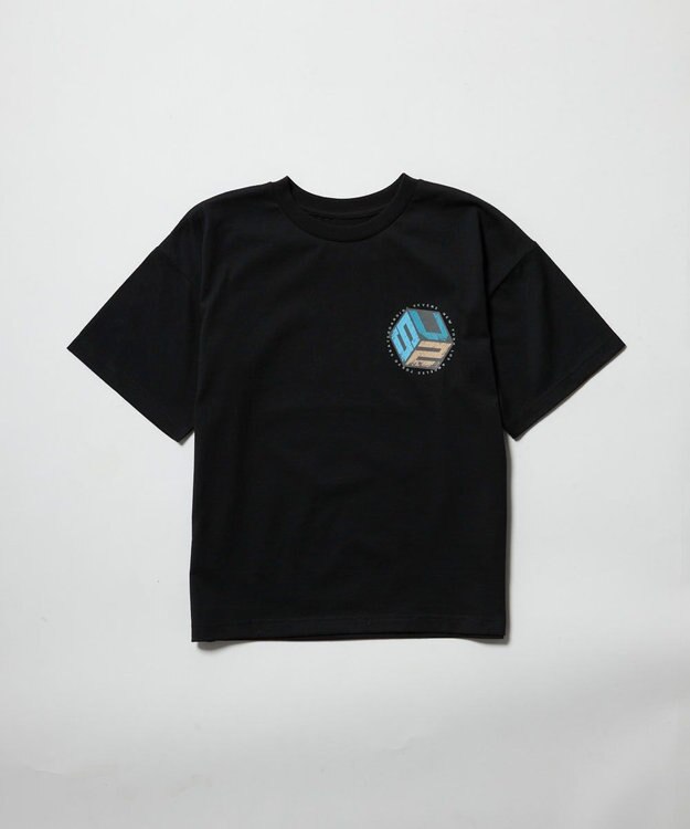 OP／FILA 【SEVEN2】デザインTシャツ ブラック