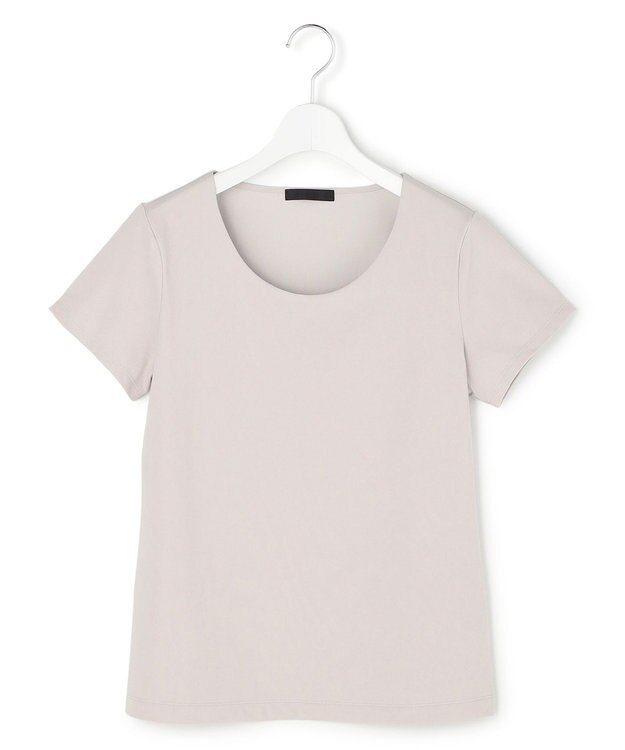 ICB スーペリアジャージー Uネック半袖プルオーバー ライトグレー