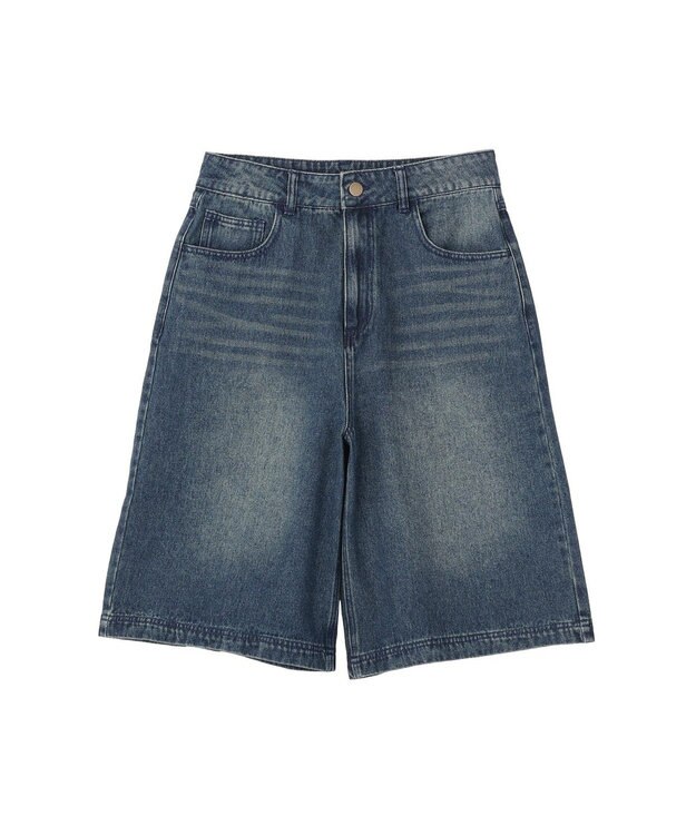 CRAFT STANDARD BOUTIQUE デニムバギーショーツ Indigo