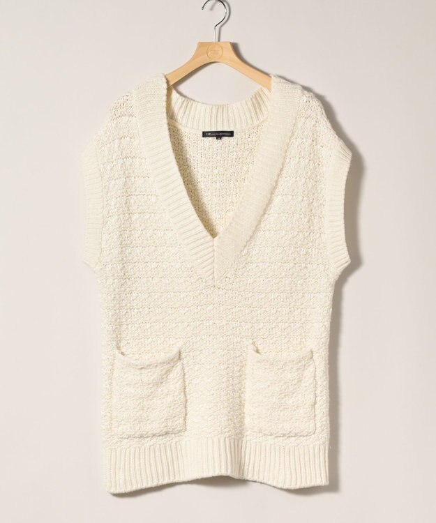 ONWARD Reuse Park 【23区】ベスト秋冬 オフホワイト