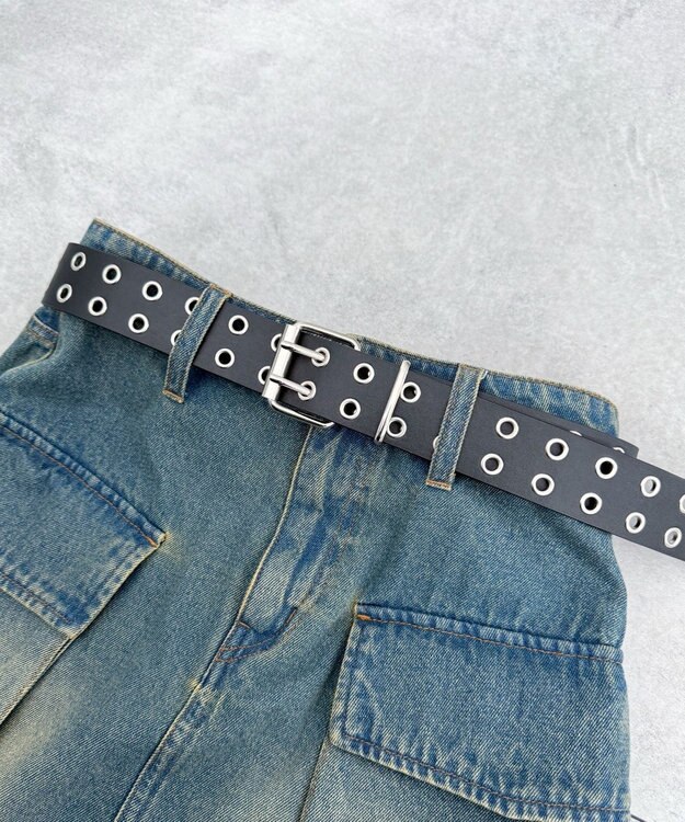 WEGO Lダブルハトメベルト ブラック