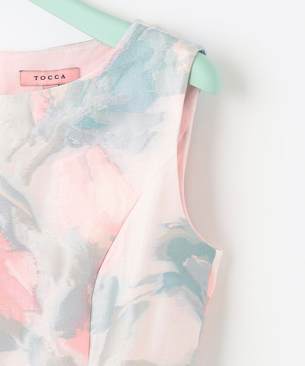 TOCCA 【洗える！】MOONLIGHT ドレス サックスブルー系