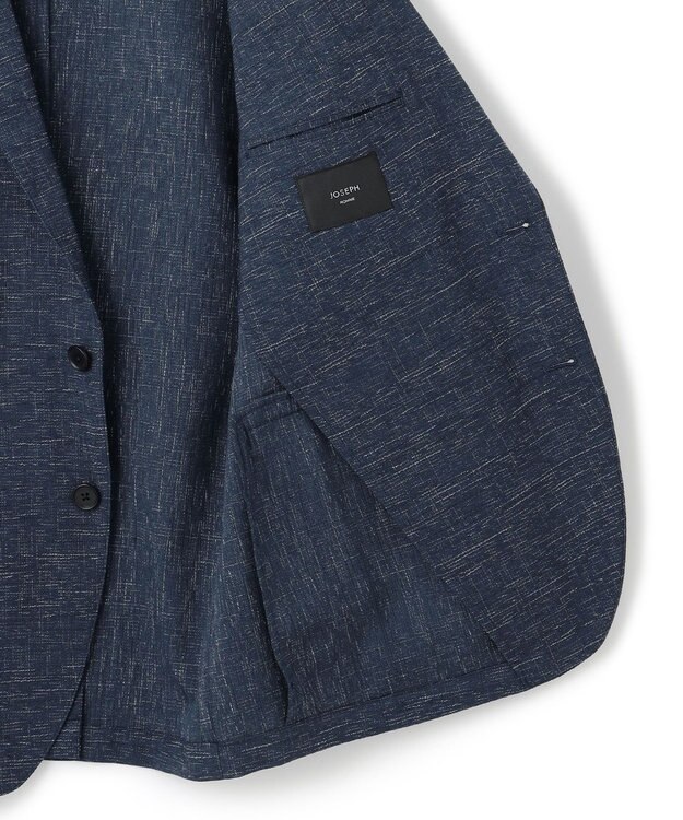 JOSEPH HOMME スムーススラブストレッチ　ジャケット ネイビー系