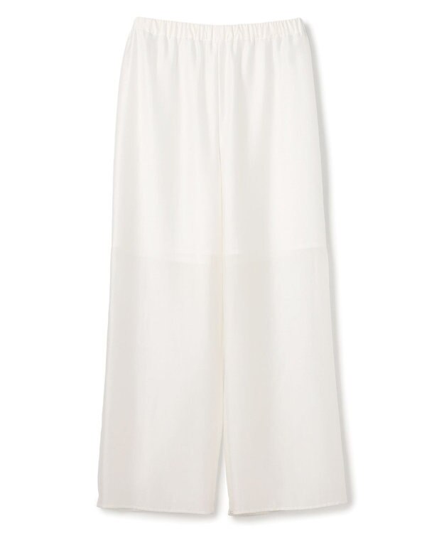 uncrave リヨセルシルクローン ギャザーパンツ オフ