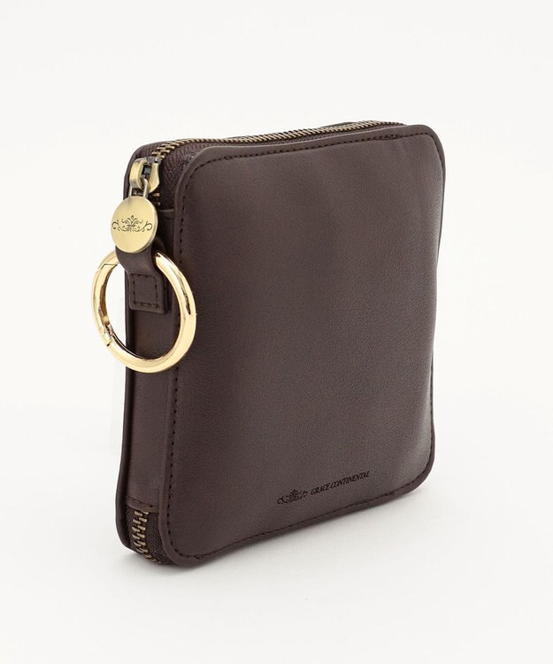 GRACE CONTINENTAL Fabricトートバッグ ブラウン