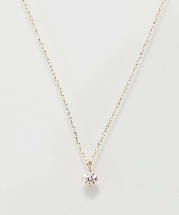 Phoebe 【K10】ワントップビジューネックレス/全長:40cm ゴールド