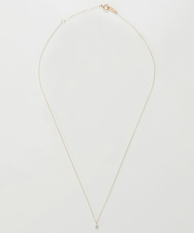 Phoebe 【K10】ワントップビジューネックレス/全長:40cm ゴールド