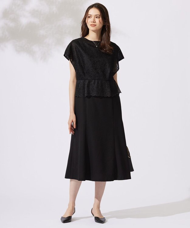 自由区 ステンレスエタニティ ネックレス シルバー