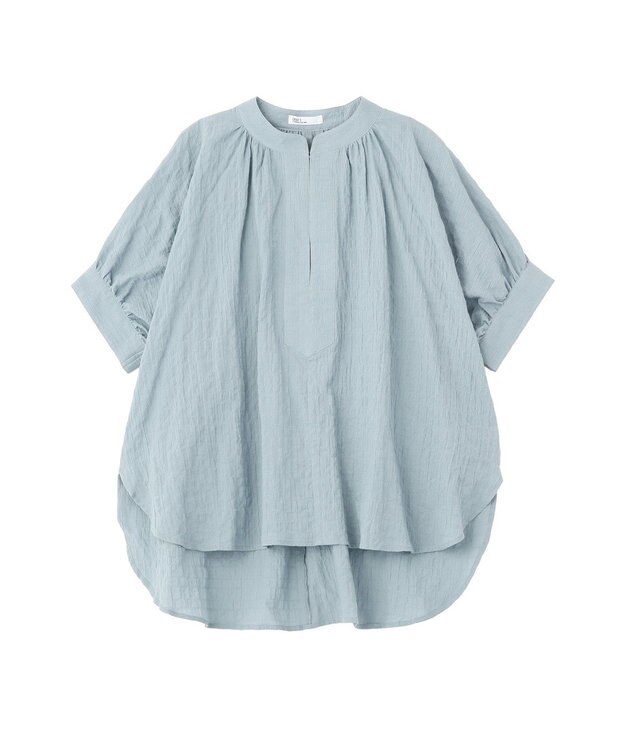 CRAFT STANDARD BOUTIQUE ナチュラルワッシャーブラウス【WEB限定カラー有り】 Light Blue