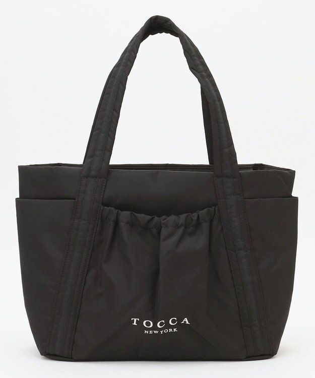 TOCCA 【WEB＆一部店舗限定】【A4サイズ対応・撥水・サスティナブル素材】SOSTA POCKETTOTE トートバッグ ブラック系