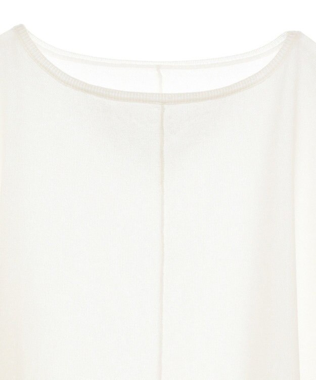 YECCA VECCA ペーパーヤーンルーズニット White