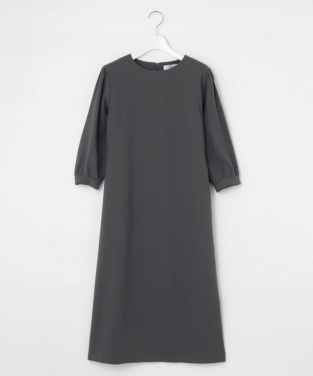 J.PRESS LADIES L 【WEB限定カラーあり・洗える】RELAXIONツイル ワンピース スレート系