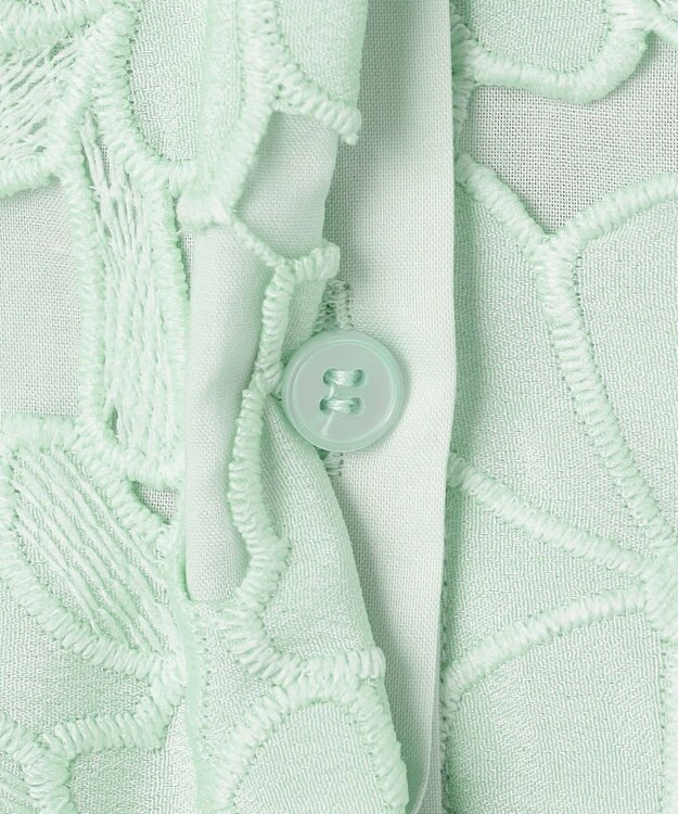 TOCCA FLOATING FLOWER ブラウス ライトグリーン系