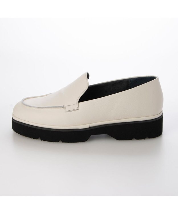 MODE ET JACOMO <D'ICI>厚底モカシューズ アイボリー