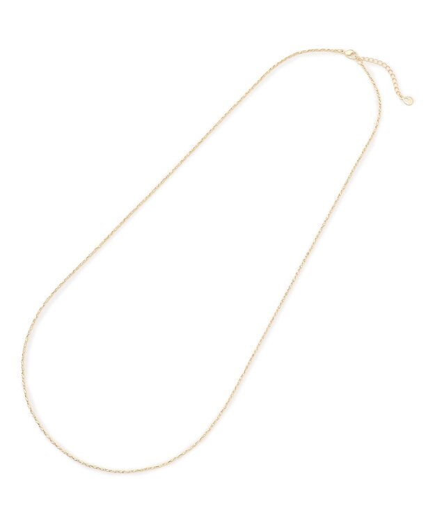 23区 【先行予約】3WAY ミックスカラー チェーン ネックレス ゴールド系