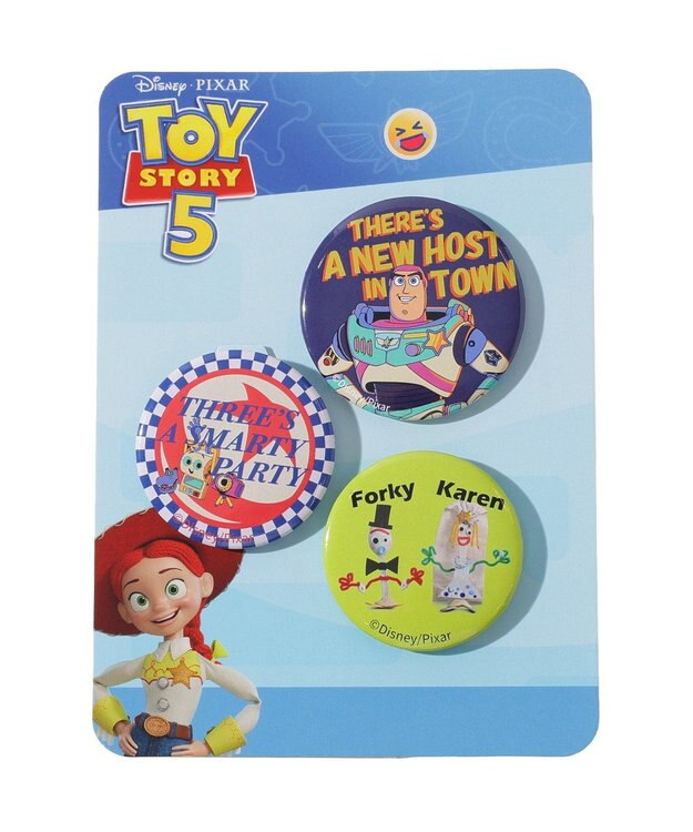 AMERICAN HOLIC 【TOY STORY 5】3P缶バッジセット B