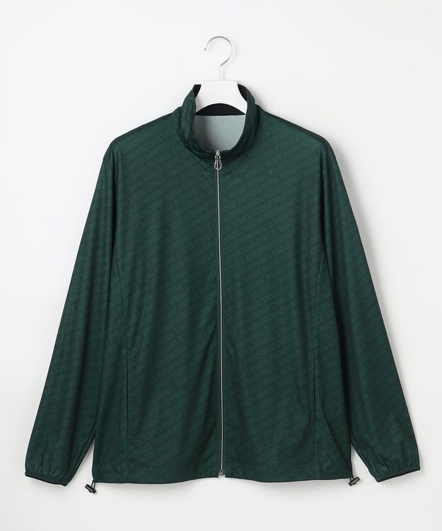 23区GOLF 【MEN】エアリージャージ ストレッチライトブルゾン ダークグリーン系5