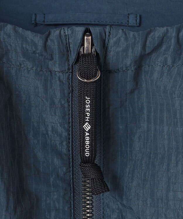 JOSEPH ABBOUD MOUNTAIN 【ナチュラルカラー/ストレッチ】ナイロンコンビガーメントダイパーカー ダルブルー系