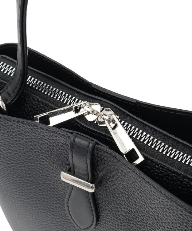 Green Parks ａｎｄｍｉｋｋａ．三層ミニショルダーバック Black