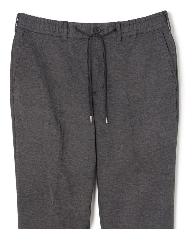 JOSEPH HOMME 新素材【ストレッチ/セットアップ対応】シルキーウールジャージー    ドロスト付テーパードパンツ / PEGG CONVERTIBLE ライトグレー系