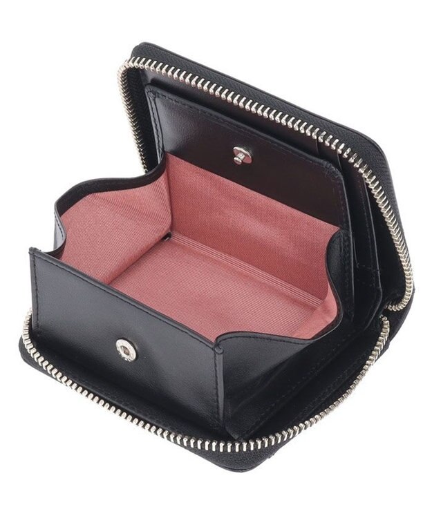 CLATHAS アマン ラウンド二つ折り財布 ブラック