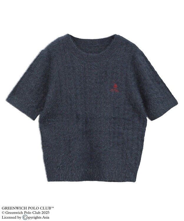 Green Parks ＧＲＥＥＮＷＩＣＨ　ＰＯＬＯ　ＣＬＵＢニットプルオーバー Navy