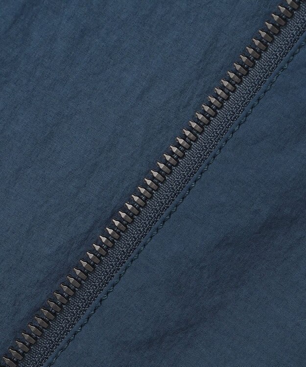 JOSEPH ABBOUD MOUNTAIN 【ナチュラルカラー/ストレッチ】ナイロンコンビガーメントダイパーカー ダルブルー系