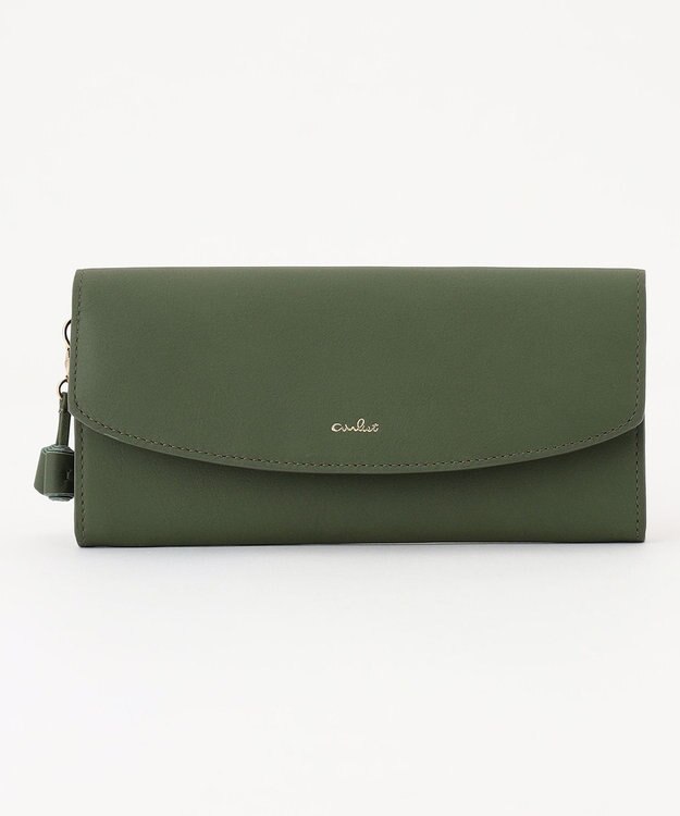 airlist 【カラフル・本革】ギャルソン長財布　タッセル　Tassel モスグリーン