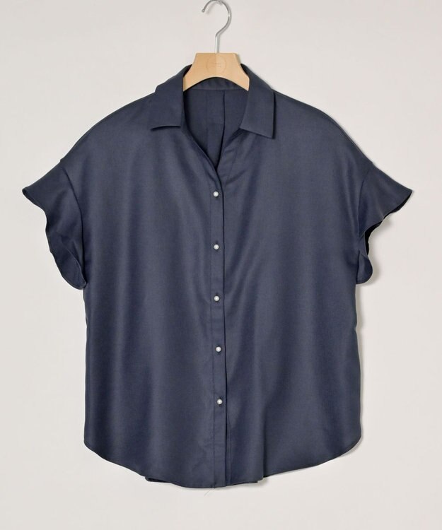 ONWARD Reuse Park 【any SiS】ブラウス春夏 ネイビー