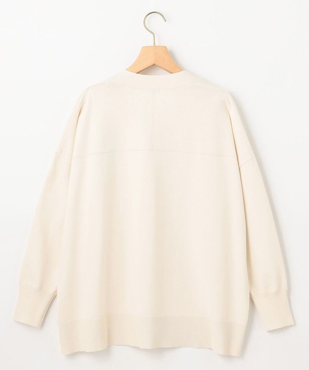 組曲 【WEB限定】ELENAオーバーニットカーディガン アイボリー系