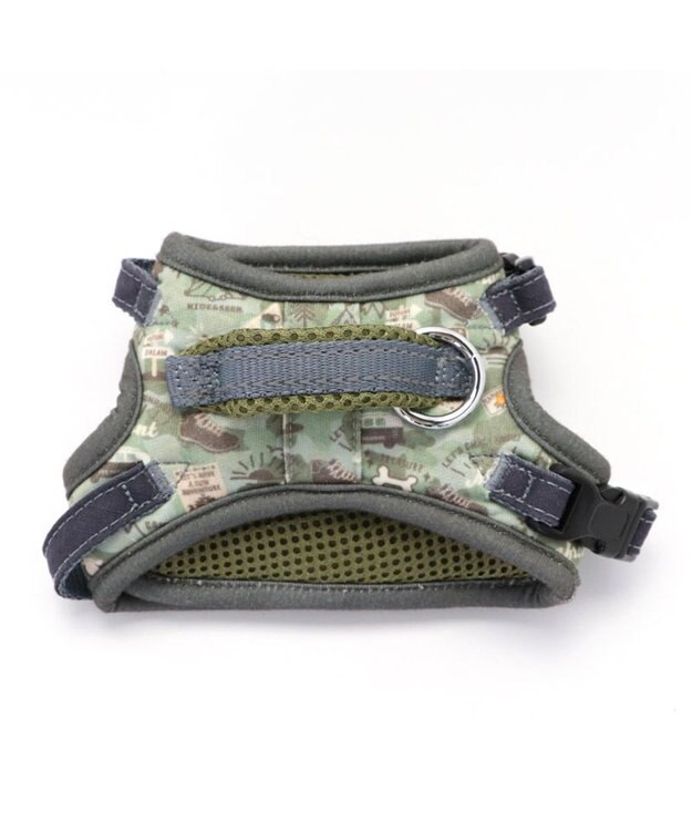 PET PARADISE ペットパラダイス やさしい ハーネス 迷彩 ３Ｓ 〔小型犬〕 カーキ