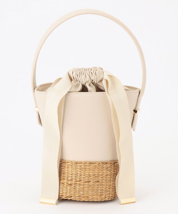 自由区 バケットワンハンドル バッグ ベージュ系