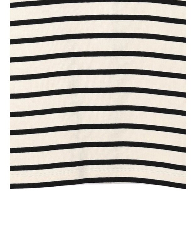 AMERICAN HOLIC バックパールボーダープルオーバー Border Black