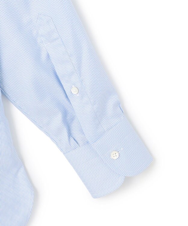 J.PRESS MEN 【Single Needle Tailoring / 形態安定】MILETAエレガントドビー ドレスシャツ / ワイド サックスブルー系