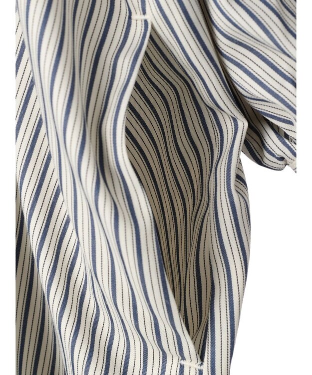 Green Parks ＫＢＦ　ストライプシャツワンピース Beige