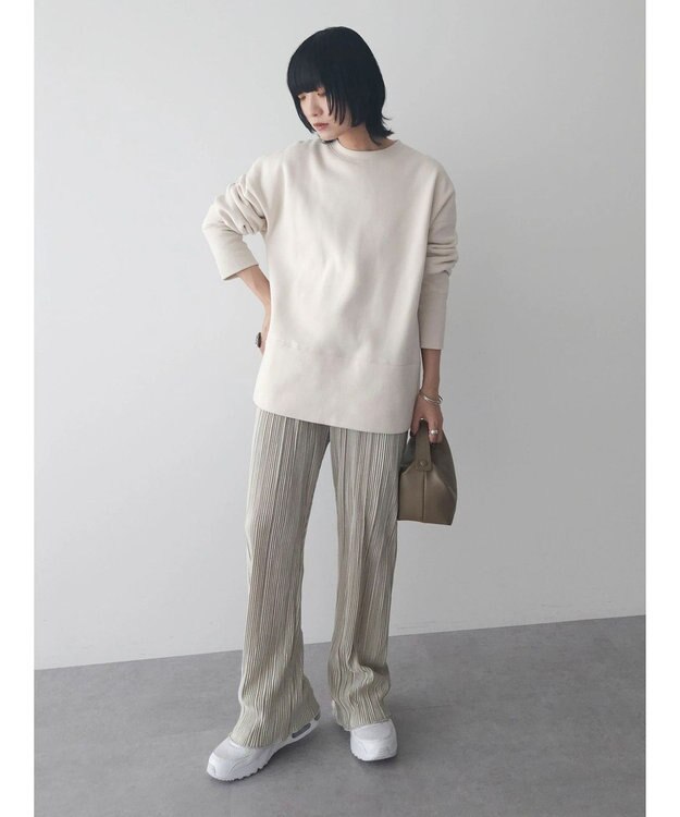 Green Parks ・ＳＵＧＡＲ　ＳＰＯＯＮ　プリーツパンツ Gray Beige