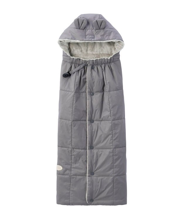 MIKI HOUSE HOT BISCUITS 【ミキハウス】 キャリーケープ グレー