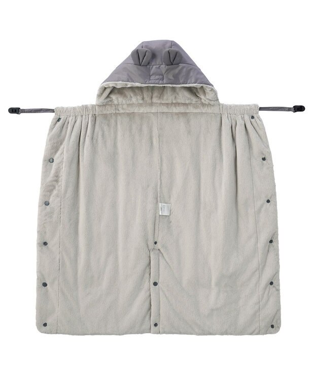 MIKI HOUSE HOT BISCUITS 【ミキハウス】 キャリーケープ グレー