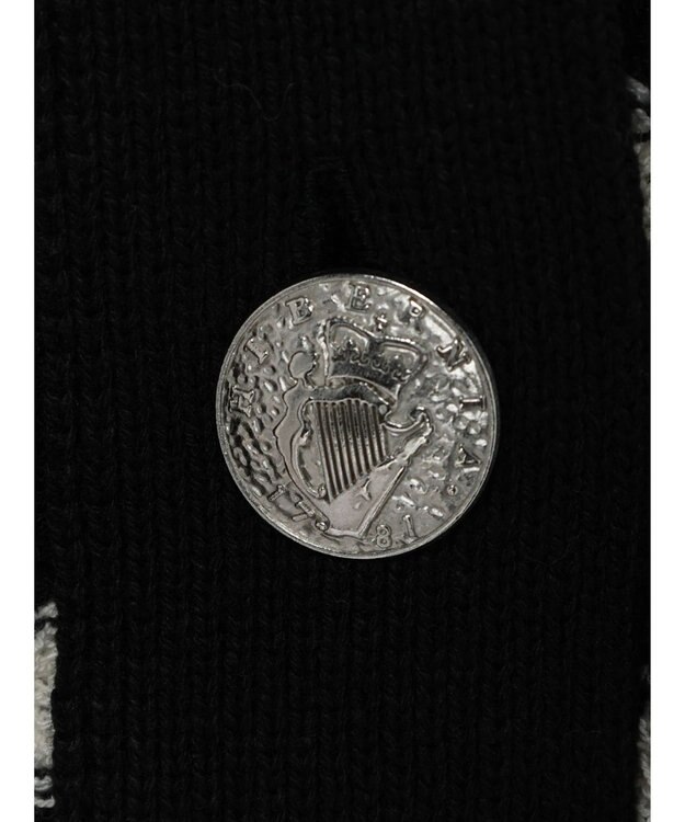 AMERICAN HOLIC モノトーンＶネックニットカーディガン Border