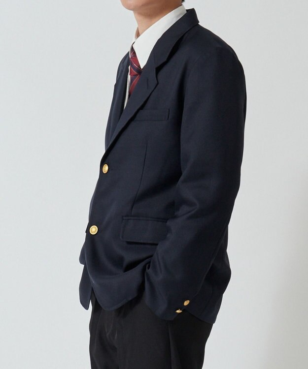 WEGO 【SCHOOLITEM】メンズスクールブレザー ネイビー