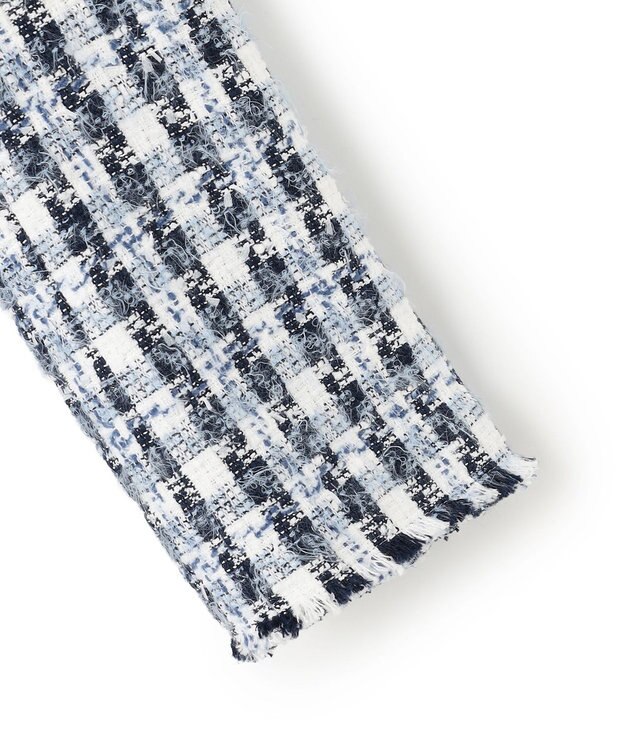 BEIGE， BERYL / ファンシーツイードダブルジャケット Navy Mix