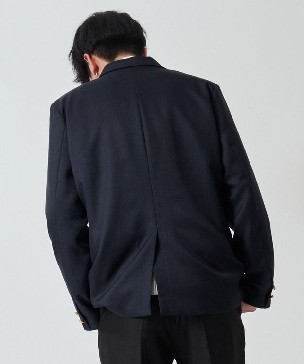 WEGO 【SCHOOLITEM】メンズスクールブレザー ネイビー