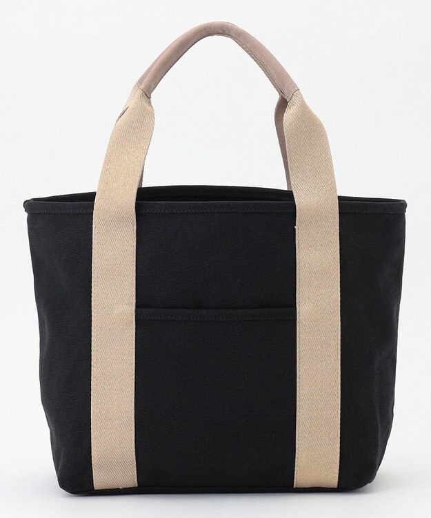 TOCCA 【WEB＆一部店舗限定】LUMINA STRADA CANVAS TOTE キャンバストートバッグ ブラック×ゴールド