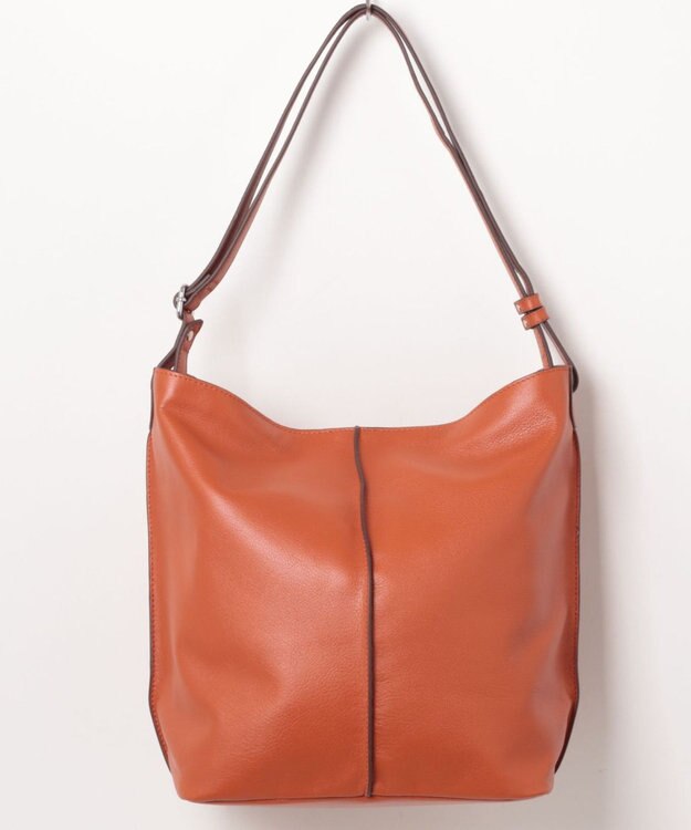 UNBILLION アトランタ ATLANTA / やぎ革軽量ショルダーL キャメル