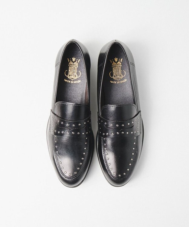 BONTRE 【BONTRE/ボントレ】スタッズローファー/50501-VA ブラック