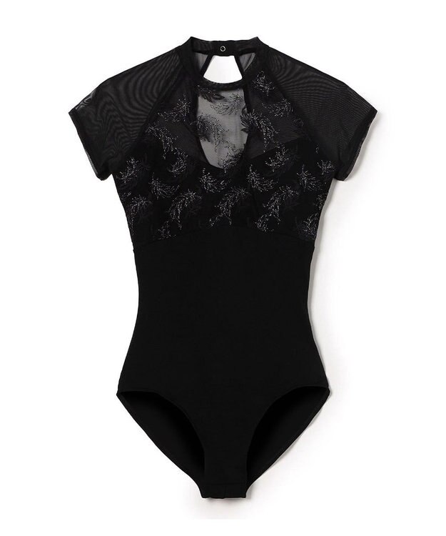 Chacott ハイネックレオタード ブラック